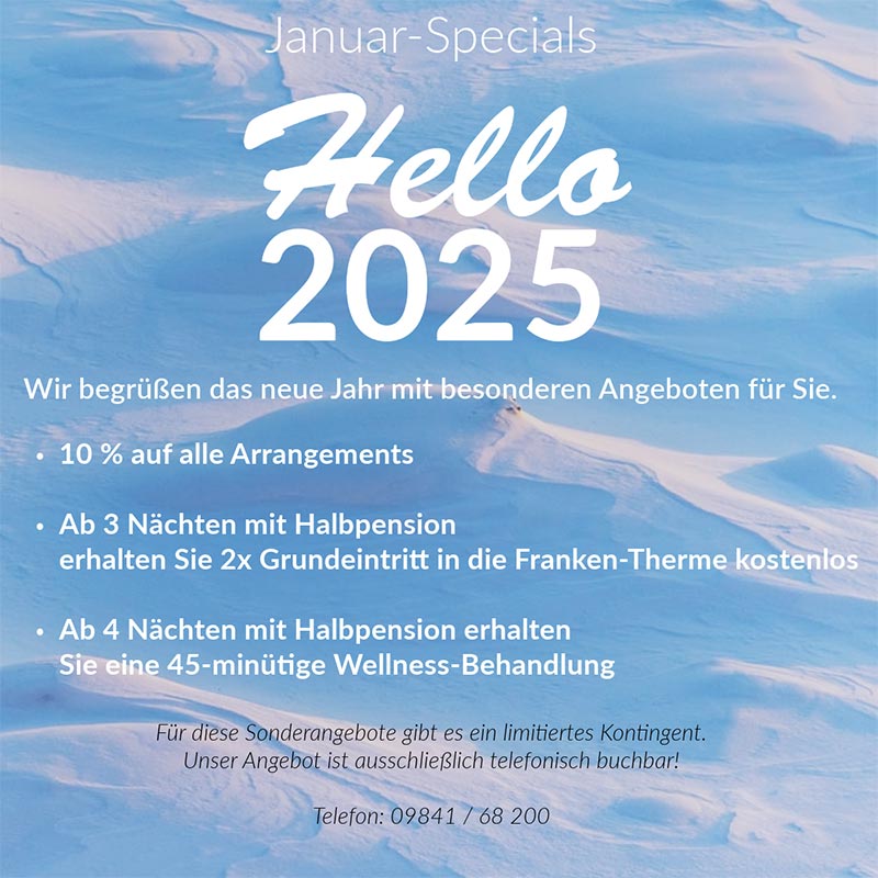 Januar Specials 2025